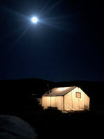 Canvas Tent At Hunting Camp - Canvas Camping Tent 