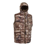TrueTimber Lightweight Packable Down Hooded Vest
